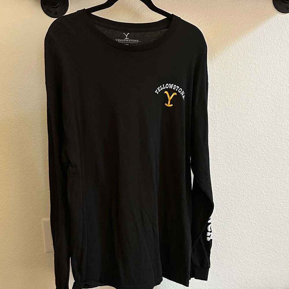 Yellowstone Black Long Sleeve Shirt